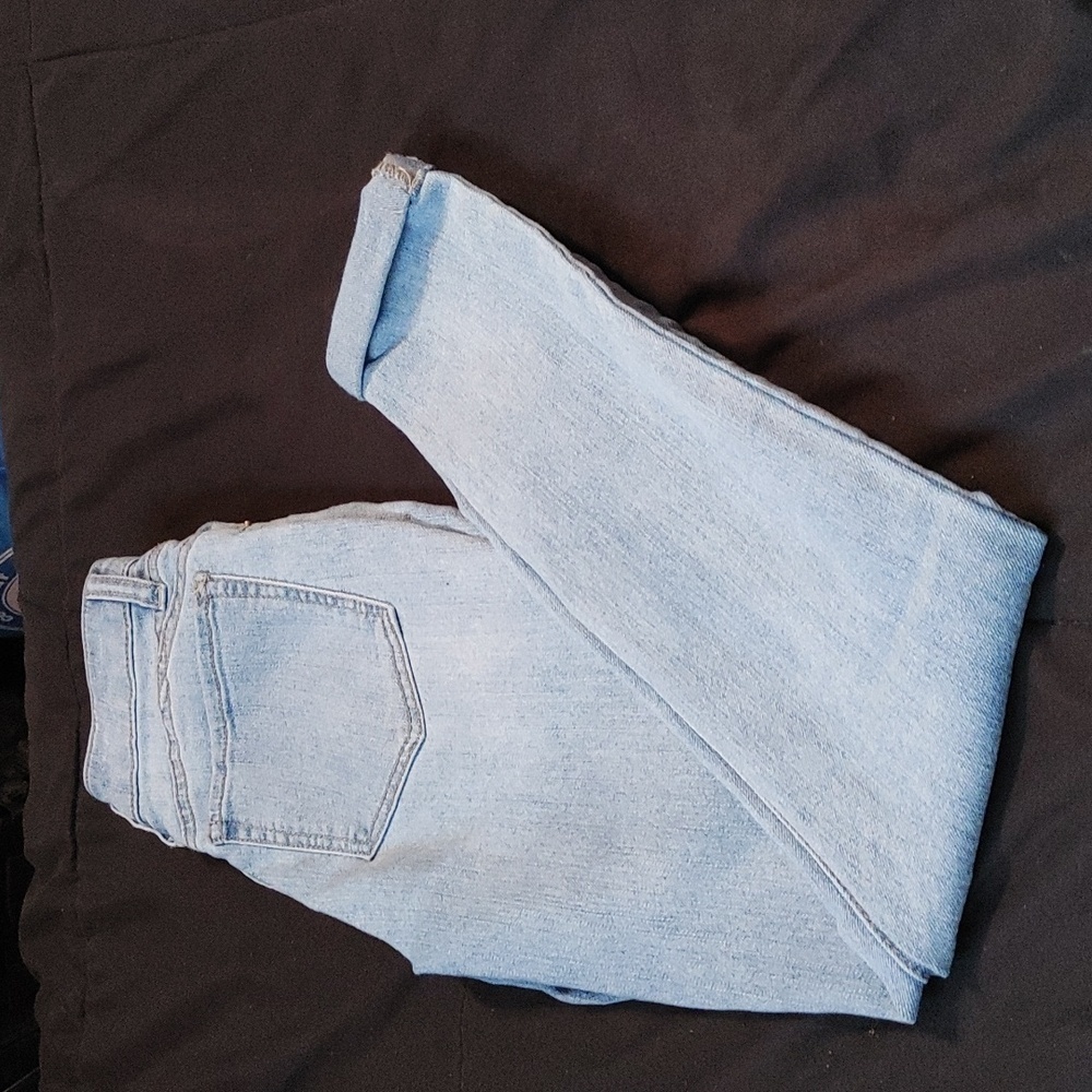 Girls denim jeans (cuffed)